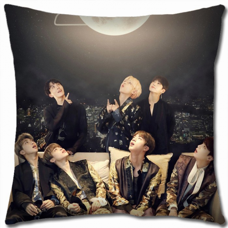 BTS Double-sided full color Pillow Cushion 45X45CM BTS1-121 NO FILLING