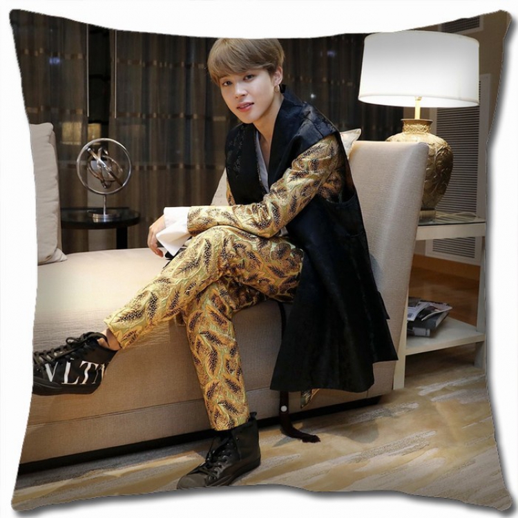BTS Double-sided full color Pillow Cushion 45X45CM BTS1-127 NO FILLING