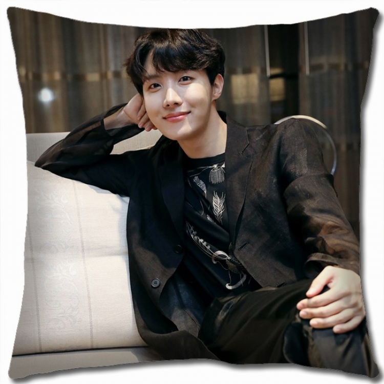 BTS Double-sided full color Pillow Cushion 45X45CM BTS1-126 NO FILLING