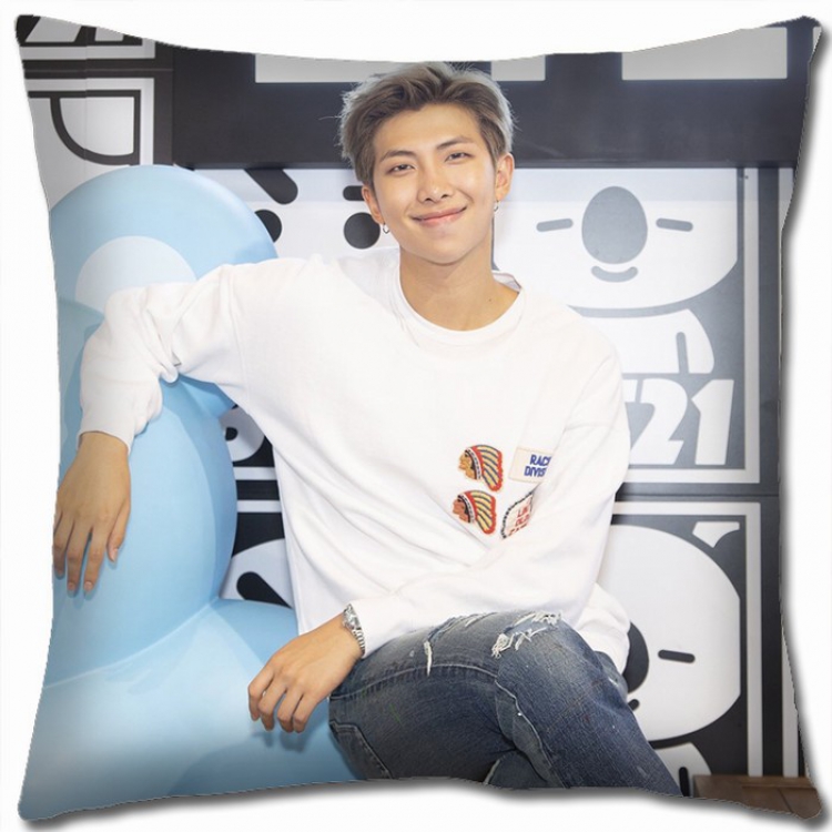 BTS Double-sided full color Pillow Cushion 45X45CM BTS1-132 NO FILLING