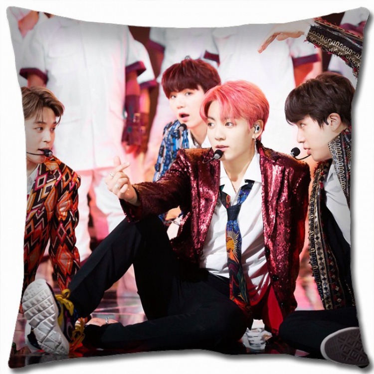 BTS Double-sided full color Pillow Cushion 45X45CM BTS1-141 NO FILLING