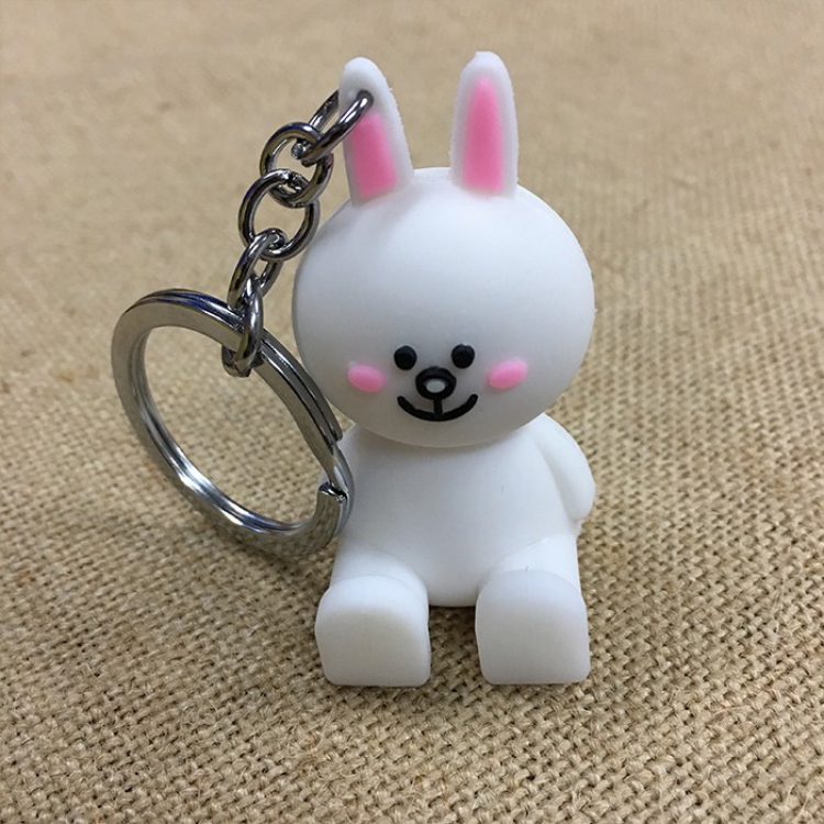 Kani rabbit Cartoon doll Mobile phone holder Key Chain price for 5 pcs