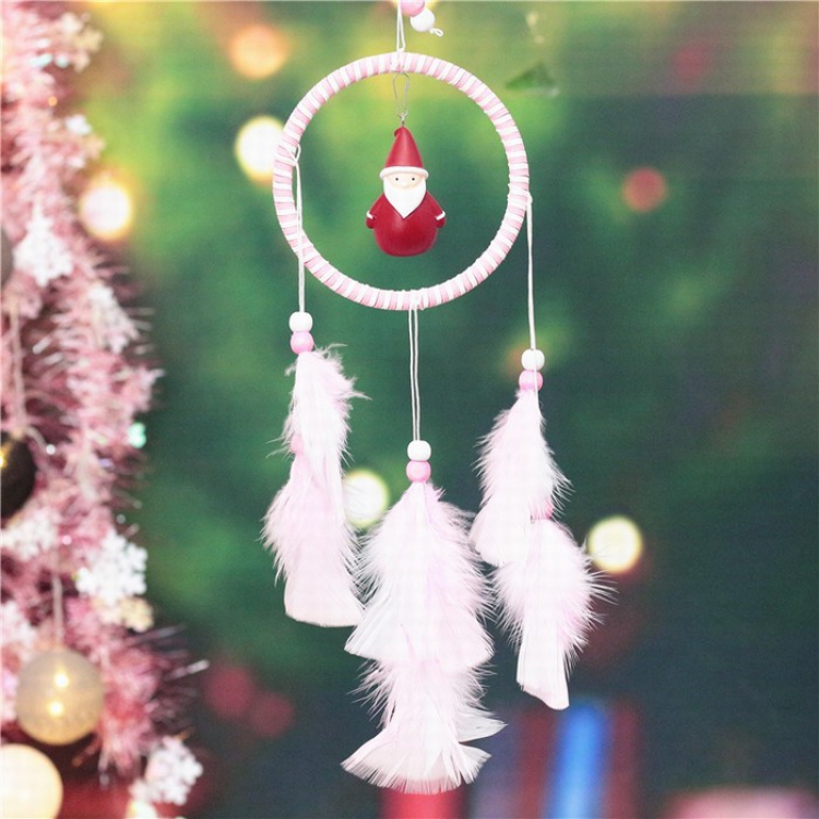 Christmas series Santa Claus Wind chimes Boxed Pendant price for 2 pcs 12X35CM 220g