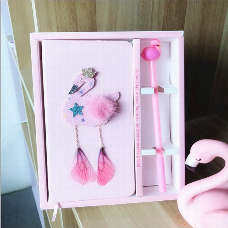 Flamingo Boxed Notebook Kit 10X18CM price for 3 pcs Style C