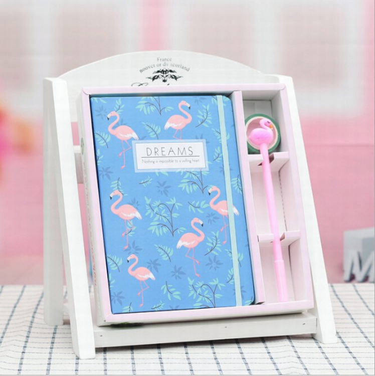 Flamingo Boxed Notebook Kit 10X18CM price for 3 pcs Style B