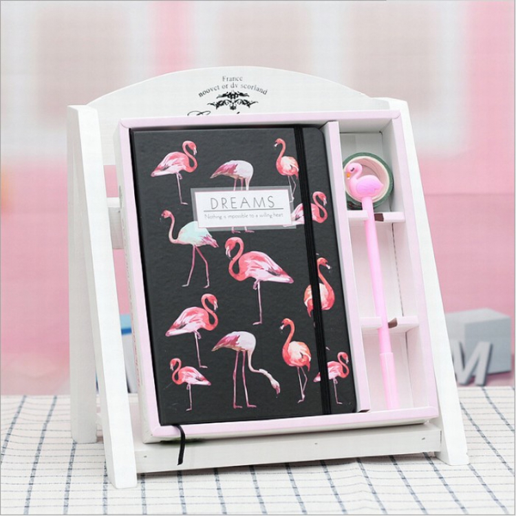 Flamingo Boxed Notebook Kit 10X18CM price for 3 pcs Style A
