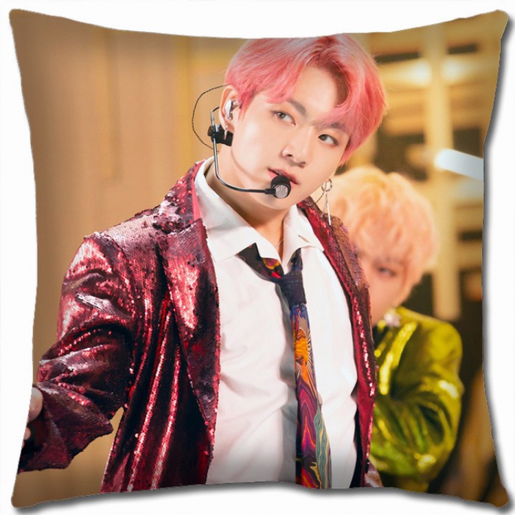 BTS Double-sided full color Pillow Cushion 45X45CM BTS1-143 NO FILLING