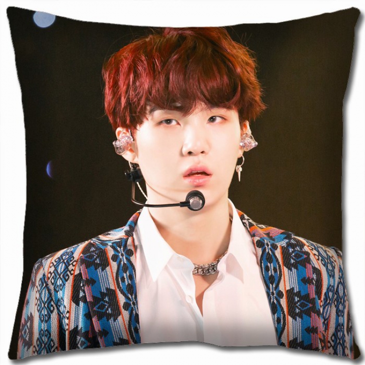 BTS Double-sided full color Pillow Cushion 45X45CM BTS1-145 NO FILLING