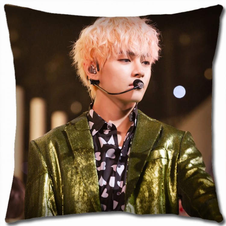 BTS Double-sided full color Pillow Cushion 45X45CM BTS1-149 NO FILLING