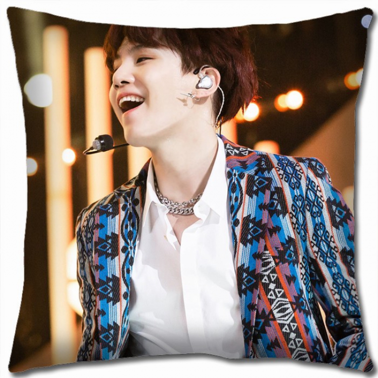 BTS Double-sided full color Pillow Cushion 45X45CM BTS1-150 NO FILLING