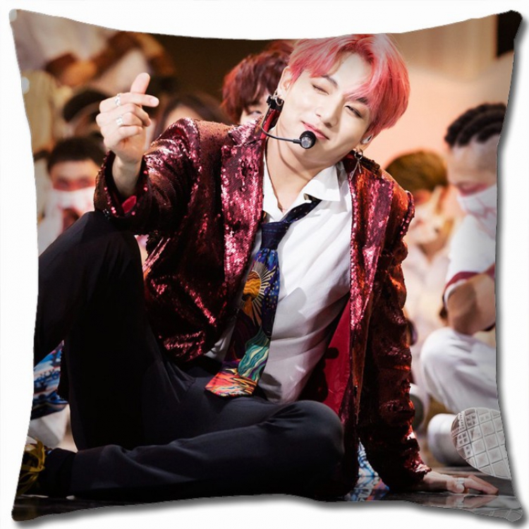 BTS Double-sided full color Pillow Cushion 45X45CM BTS1-148 NO FILLING