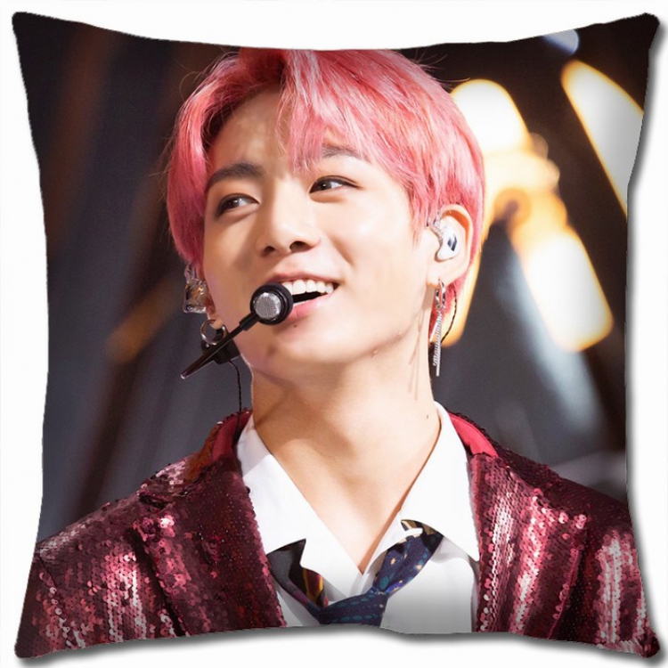 BTS Double-sided full color Pillow Cushion 45X45CM BTS1-146 NO FILLING