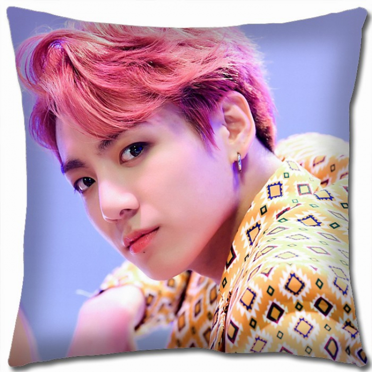 BTS Double-sided full color Pillow Cushion 45X45CM BTS1-153 NO FILLING