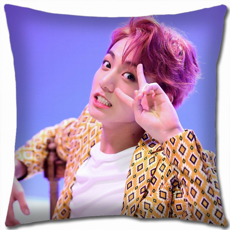 BTS Double-sided full color Pillow Cushion 45X45CM BTS1-154 NO FILLING