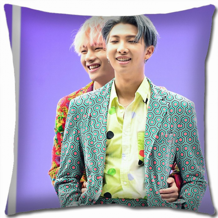 BTS Double-sided full color Pillow Cushion 45X45CM BTS1-152 NO FILLING