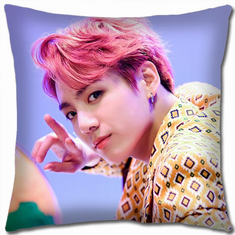 BTS Double-sided full color Pillow Cushion 45X45CM BTS1-155 NO FILLING