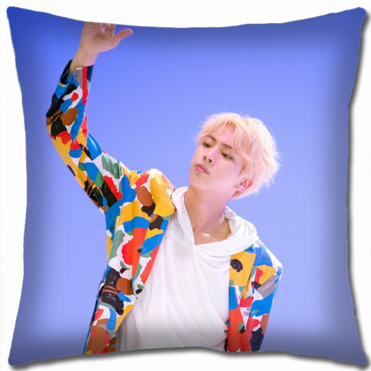 BTS Double-sided full color Pillow Cushion 45X45CM BTS1-156 NO FILLING