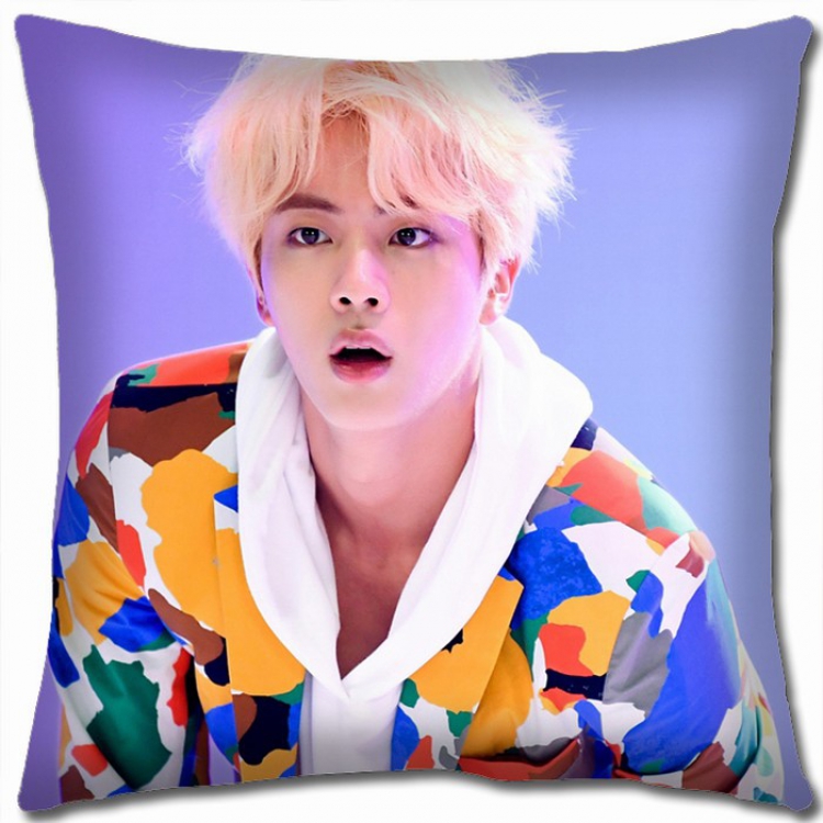 BTS Double-sided full color Pillow Cushion 45X45CM BTS1-157 NO FILLING