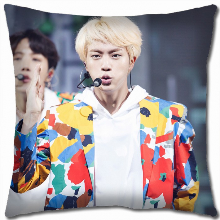 BTS Double-sided full color Pillow Cushion 45X45CM BTS1-163 NO FILLING