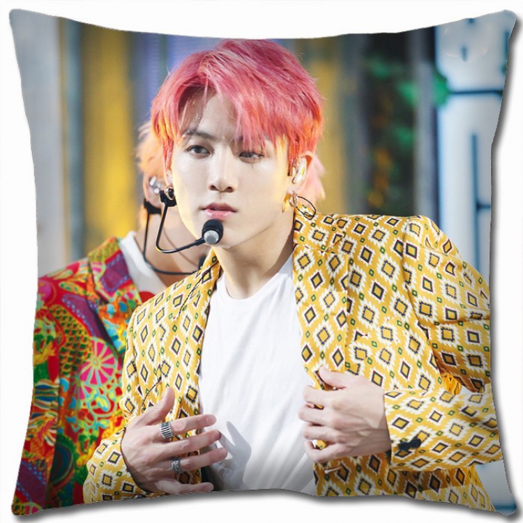 BTS Double-sided full color Pillow Cushion 45X45CM BTS1-162 NO FILLING