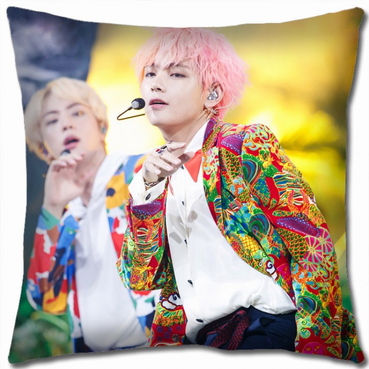 BTS Double-sided full color Pillow Cushion 45X45CM BTS1-159 NO FILLING