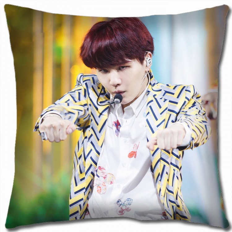 BTS Double-sided full color Pillow Cushion 45X45CM BTS1-164 NO FILLING