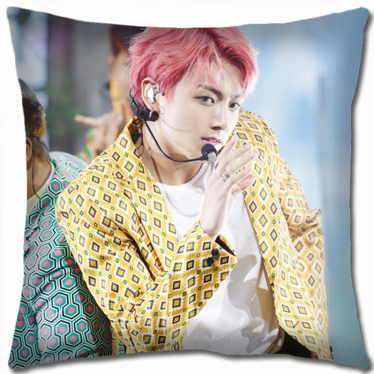 BTS Double-sided full color Pillow Cushion 45X45CM BTS1-165 NO FILLING