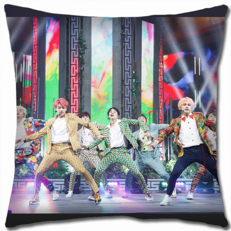 BTS Double-sided full color Pillow Cushion 45X45CM BTS1-171 NO FILLING