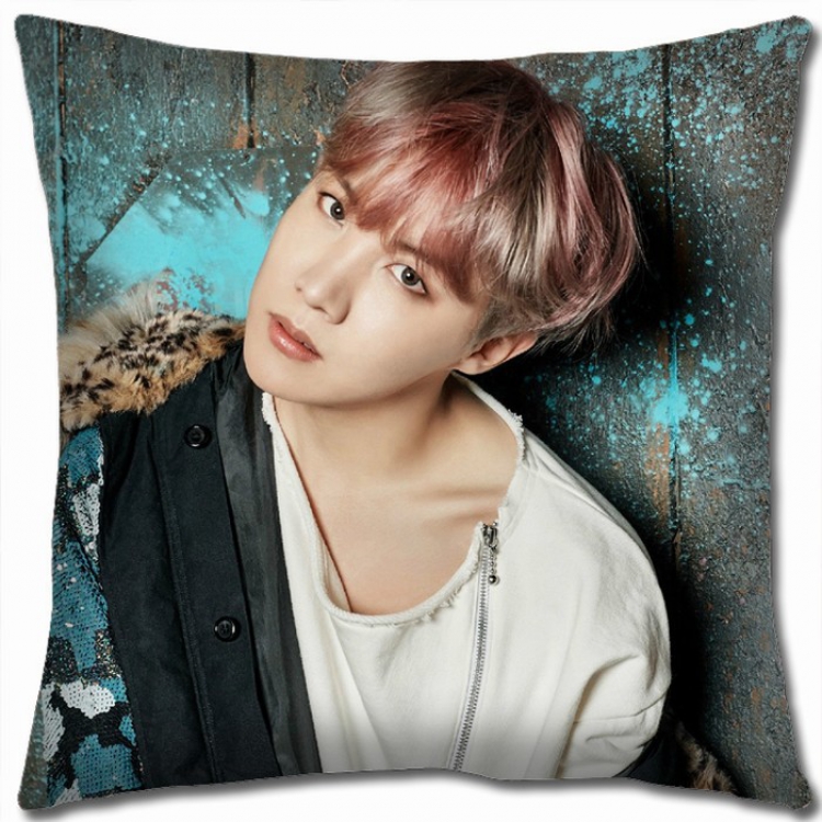 BTS Double-sided full color Pillow Cushion 45X45CM JH-111 NO FILLING