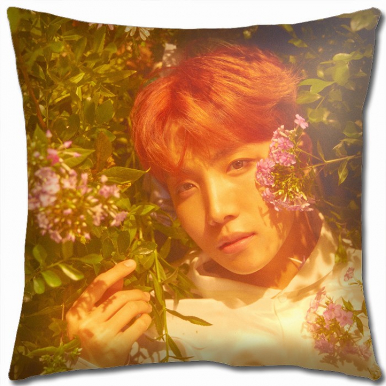 BTS Double-sided full color Pillow Cushion 45X45CM JH-16 NO FILLING