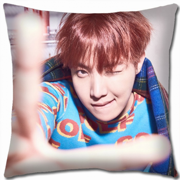 BTS Double-sided full color Pillow Cushion 45X45CM JH-17 NO FILLING