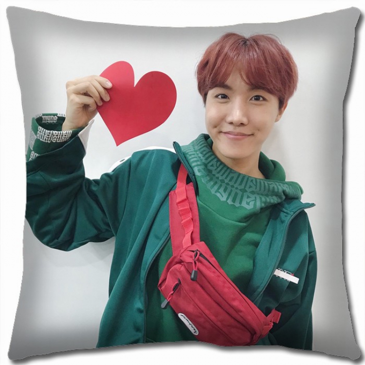 BTS Double-sided full color Pillow Cushion 45X45CM JH-23 NO FILLING