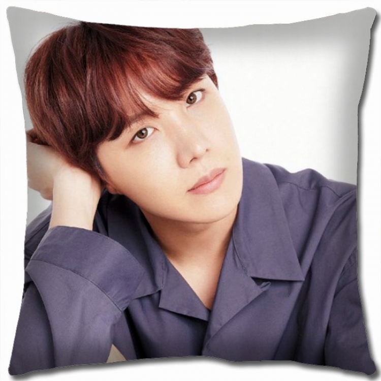 BTS Double-sided full color Pillow Cushion 45X45CM JH-27 NO FILLING