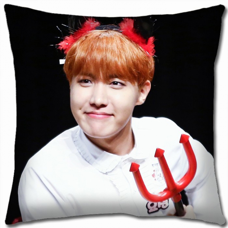 BTS Double-sided full color Pillow Cushion 45X45CM JH-5 NO FILLING