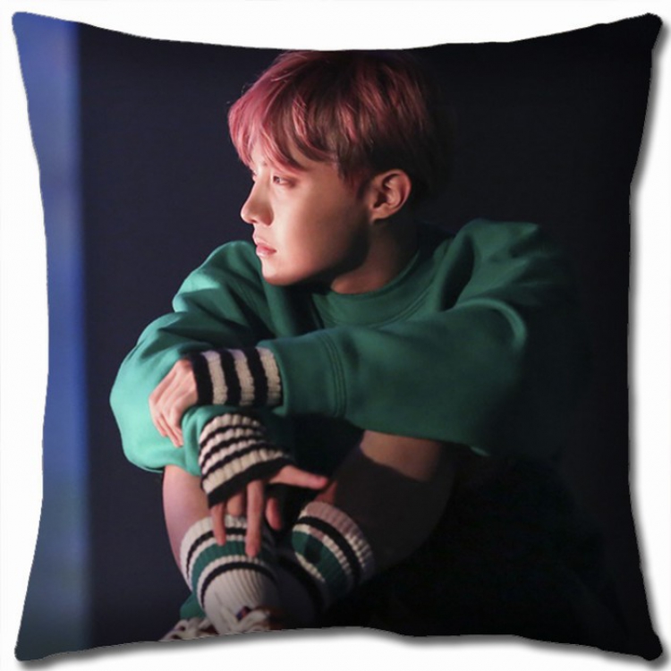 BTS Double-sided full color Pillow Cushion 45X45CM JH-3 NO FILLING