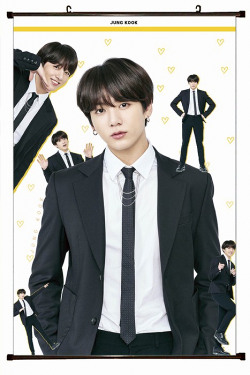 BTS Plastic pole cloth painting Wall Scroll 60X90CM preorder 3 days BTS-146 NO FILLING