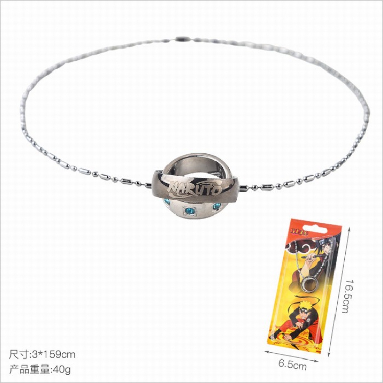 Naruto Ring interlocking Necklace pendant price for 5 pcs 3X159CM 40G