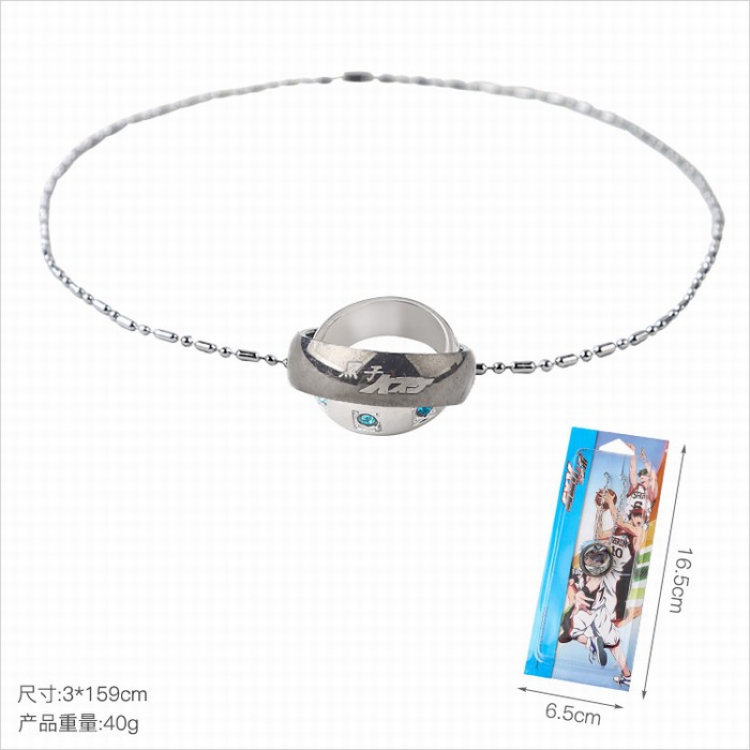 Kuroko no Basuke Ring interlocking Necklace pendant price for 5 pcs 3X159CM 40G