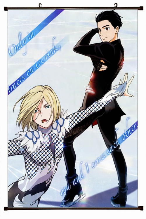 Yuri !!! on Ice Plastic pole cloth painting Wall Scroll 60X90CM preorder 3 days Y15-11 NO FILLING