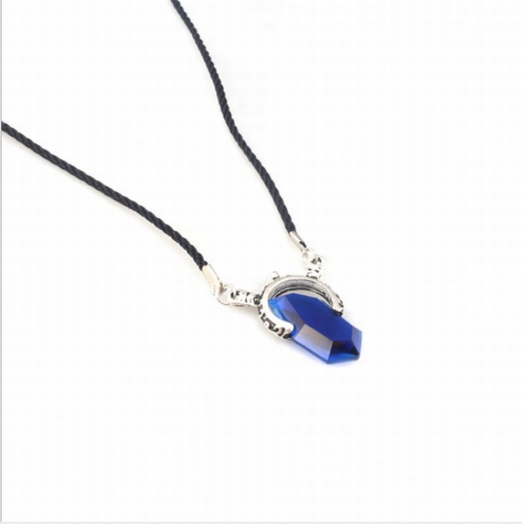 Devil May Cry Gilver Alloy Necklace pendant blue OPP 2.5X4CM 8G price for 5 pcs
