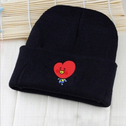 BTS BT21 Love Printed knit cap...