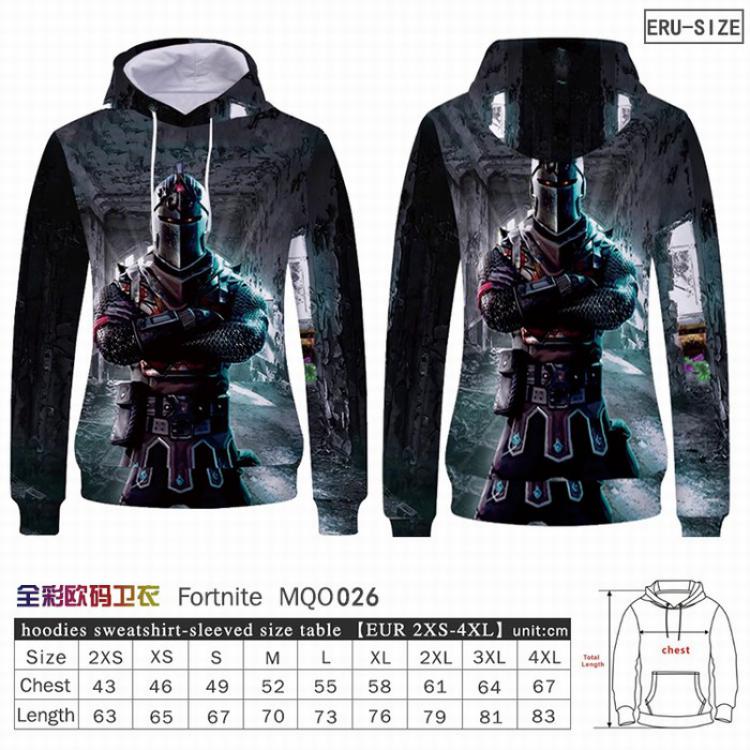Fortnite Full Color Patch pocket Sweatshirt Hoodie EUR SIZE 9 sizes from XXS to XXXXL MQO26