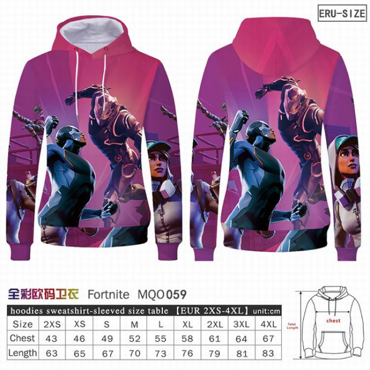 Fortnite Full Color Patch pocket Sweatshirt Hoodie EUR SIZE 9 sizes from XXS to XXXXL MQO59