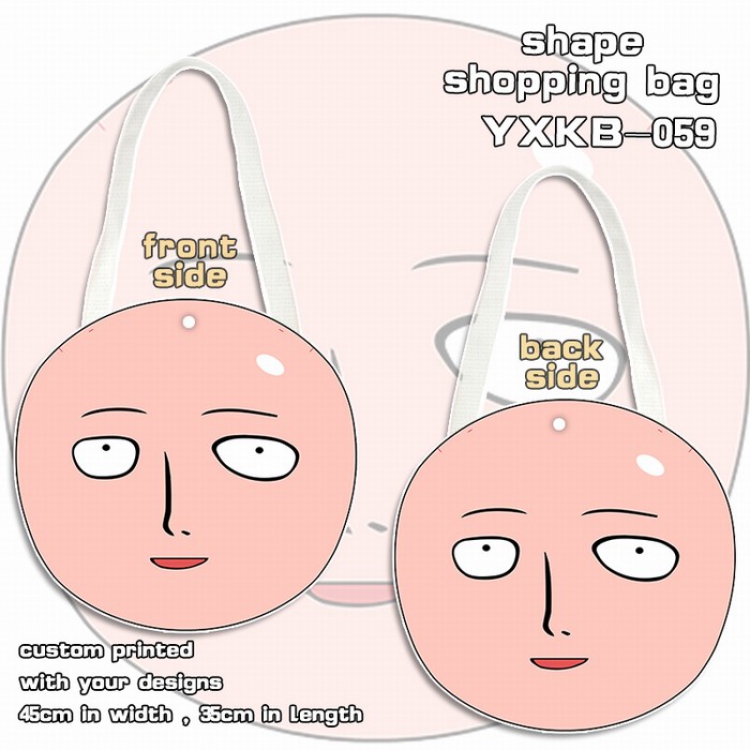 One Punch Man Super cute Shaped Satchel Canvas Shopping Bag 33X43CM YXKB059