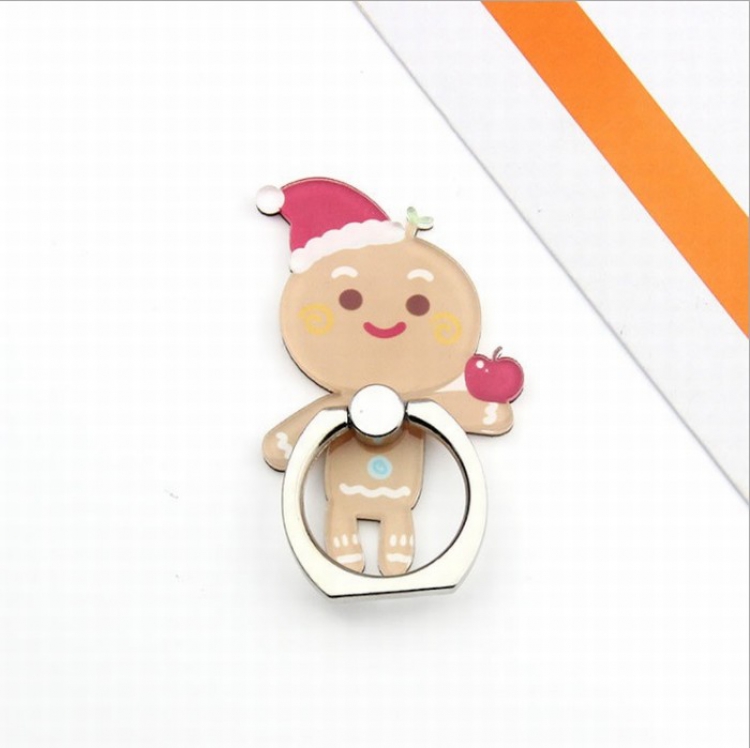 Christmas series Acrylic mobile phone bracket ring buckle price for 10 pcs A448