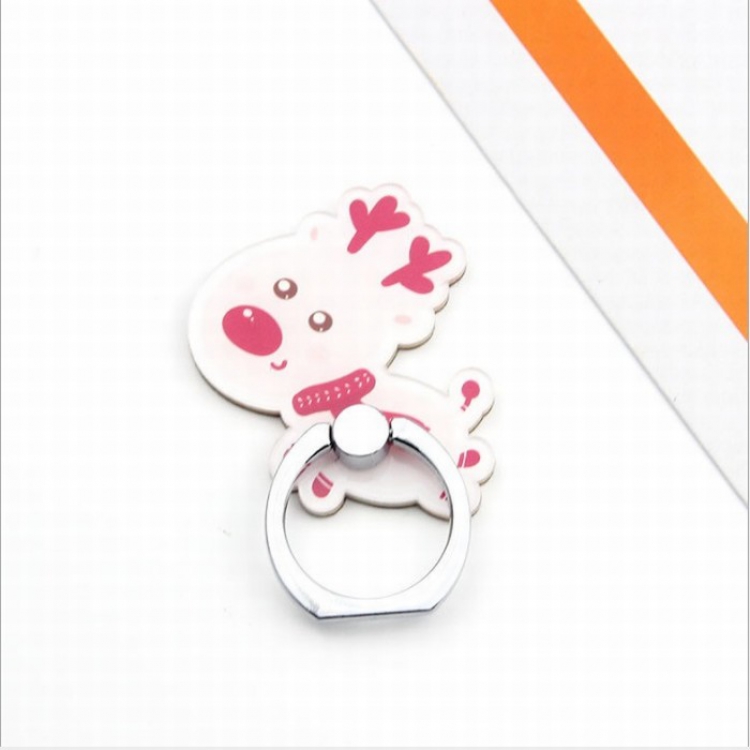 Christmas series Acrylic mobile phone bracket ring buckle price for 10 pcs A451