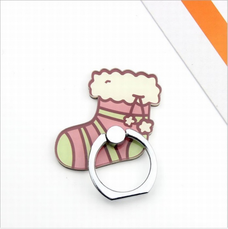 Christmas series Acrylic mobile phone bracket ring buckle price for 10 pcs A450