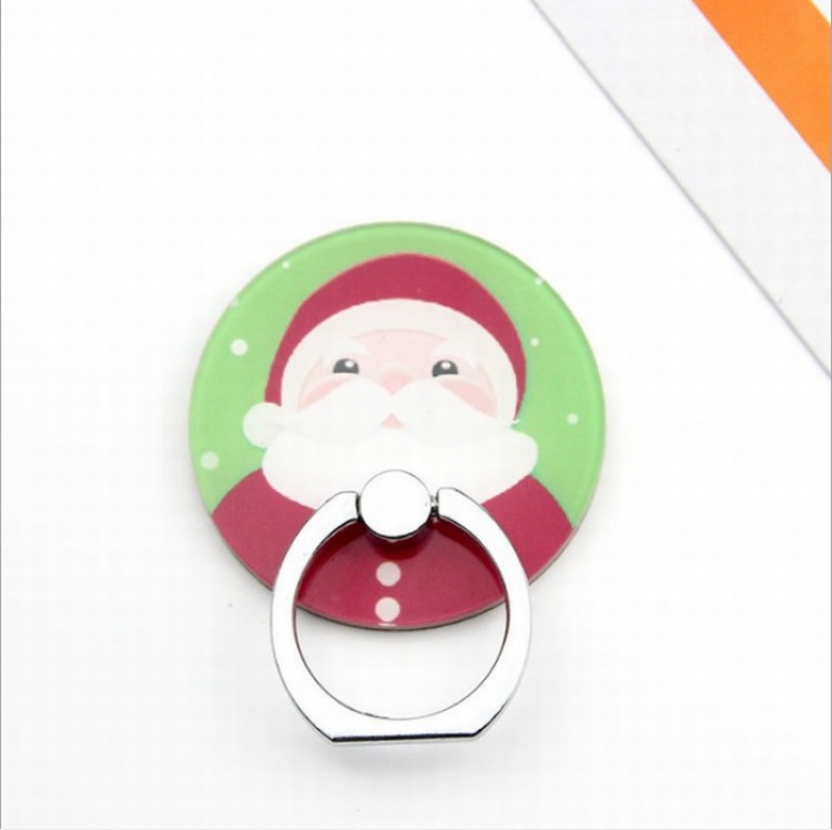 Christmas series Acrylic mobile phone bracket ring buckle price for 10 pcs A453