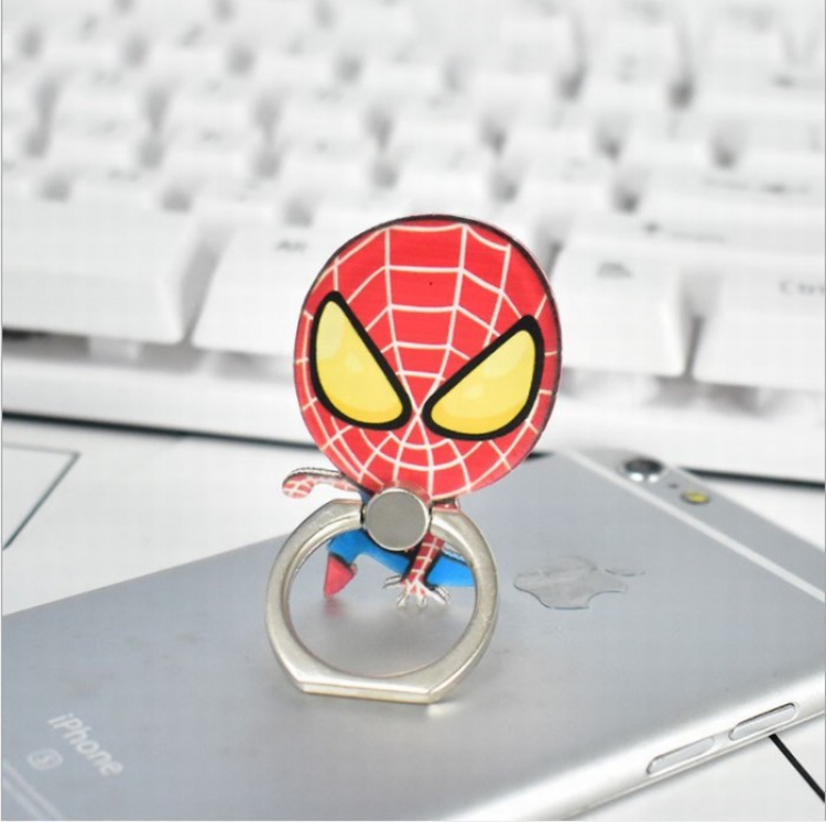 Spiderman Acrylic mobile phone bracket ring buckle price for 10 pcs A880