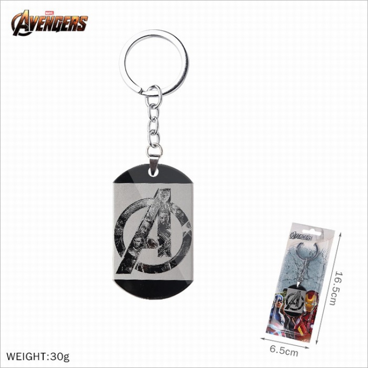 Key Chain The avengers allianc Stainless steel military keychain pendant price for 5 pcs S8